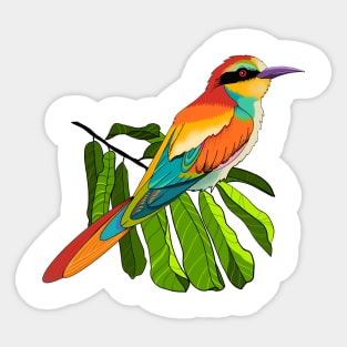 Bee Eater Bird Sticker